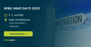 Triff Nitrobox bei den Wibu Inno Days 2025 in Kalrsruhe.